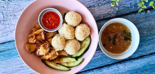 Hainanese Chicken Rice Balls